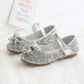 Sapatos Infantis Crystal Bow Princesa