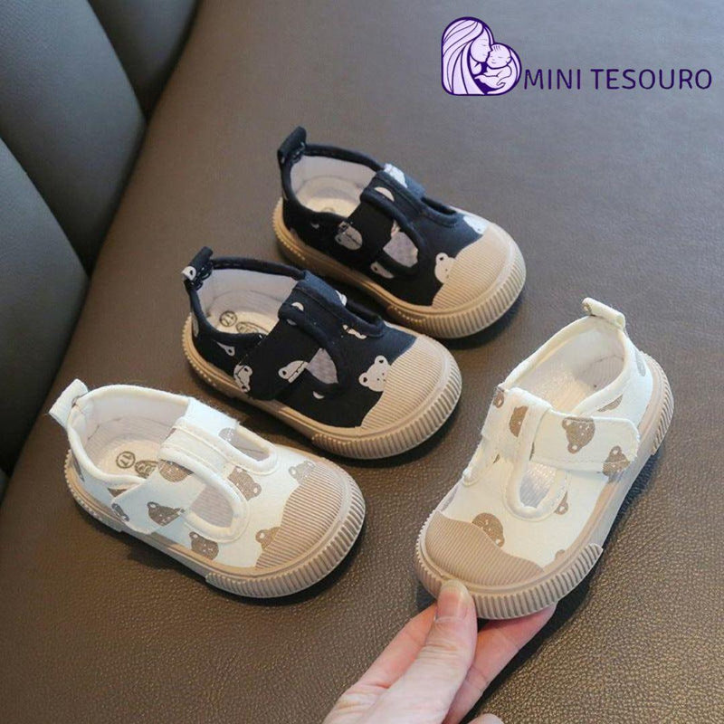 Sapatos de Bebê Quadradinhos - Desenhos Animados Primavera e Outono 7d8a6a-f6.myshopify.com