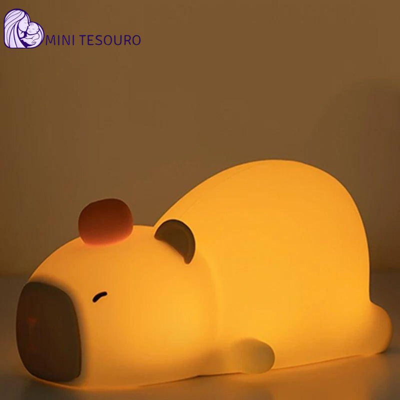 Luminária Noturna LED Capivara de Silicone 7d8a6a-f6.myshopify.com