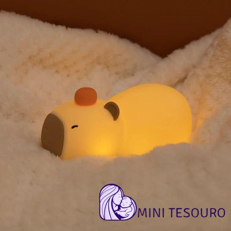 Luminária Noturna LED Capivara de Silicone 7d8a6a-f6.myshopify.com