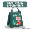 Saco térmico portátil para crianças Cartoon isolado Cooler Bento Pouch Mini tesouro