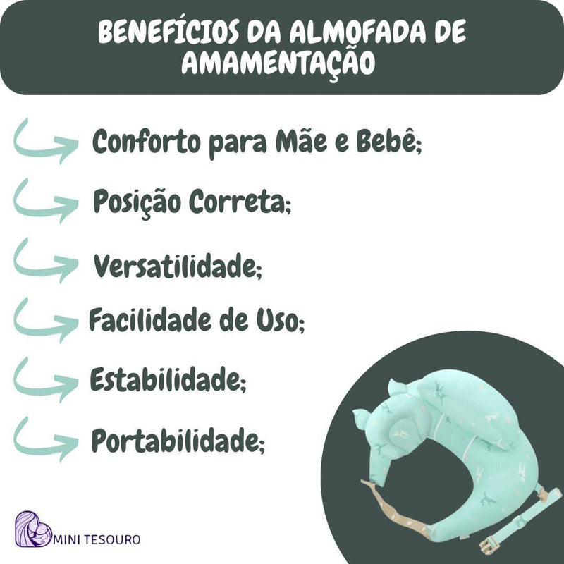 Almofada de amamentação multifuncional 