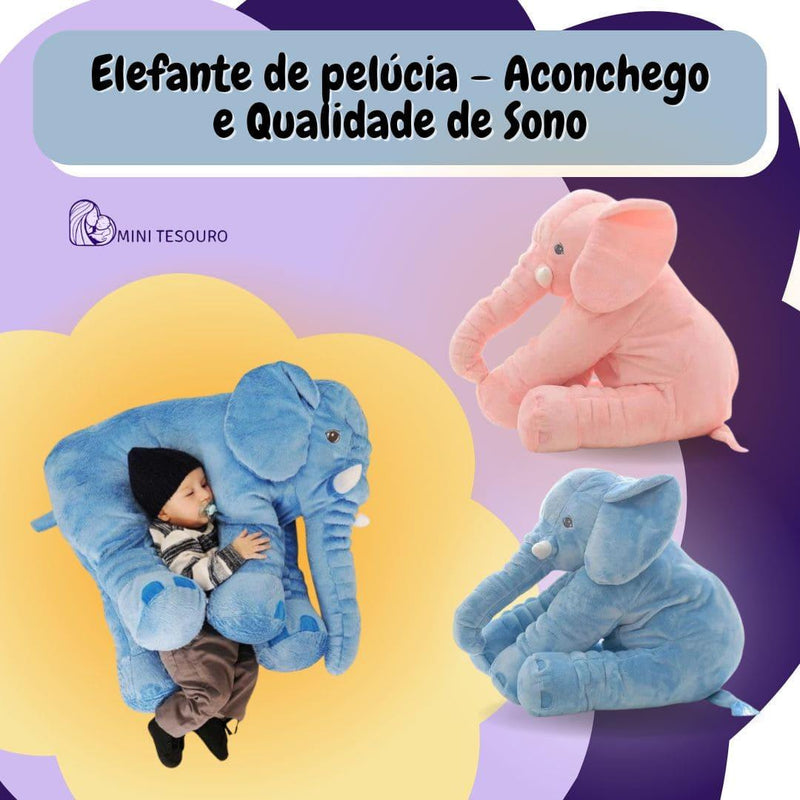 Elefante de pelúcia - Brinquedo Aconchegante e Qualidade de Sono 7d8a6a-f6.myshopify.com