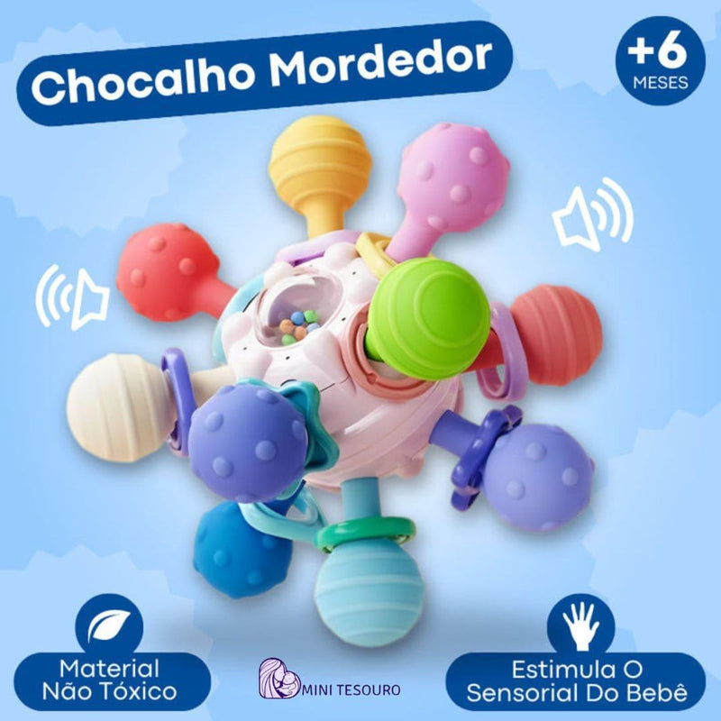 BabyBloom - Esfera de Estímulos Sensoriais | Chocalho Mordedor Sensorial 7d8a6a-f6.myshopify.com