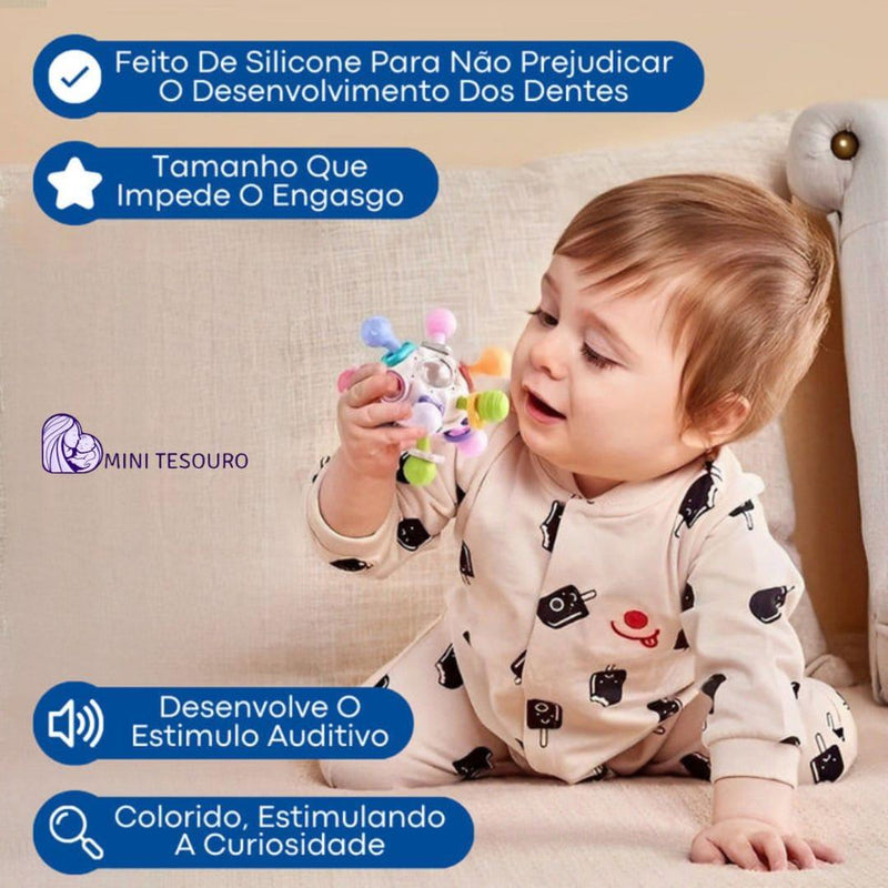 BabyBloom - Esfera de Estímulos Sensoriais | Chocalho Mordedor Sensorial 7d8a6a-f6.myshopify.com