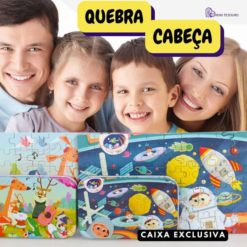 Quebra-cabeças Infantis, Jogos Montessori, Animais De Desenho Animado, Veículos, Dinossauros, Brinquedos Educativos Infantis, 60 Peças 7d8a6a-f6.myshopify.com