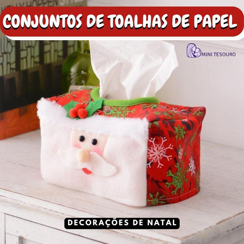 Decorações de Natal Conjuntos de toalhas de papel | Decorações de mesa de Natal ambiente 7d8a6a-f6.myshopify.com