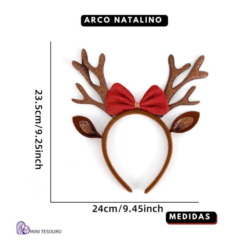 Acessórios de cabelo de Papai Noel para meninas divertidas, faixas de Natal, cocares de chifre, suprimentos decorativos 7d8a6a-f6.myshopify.com