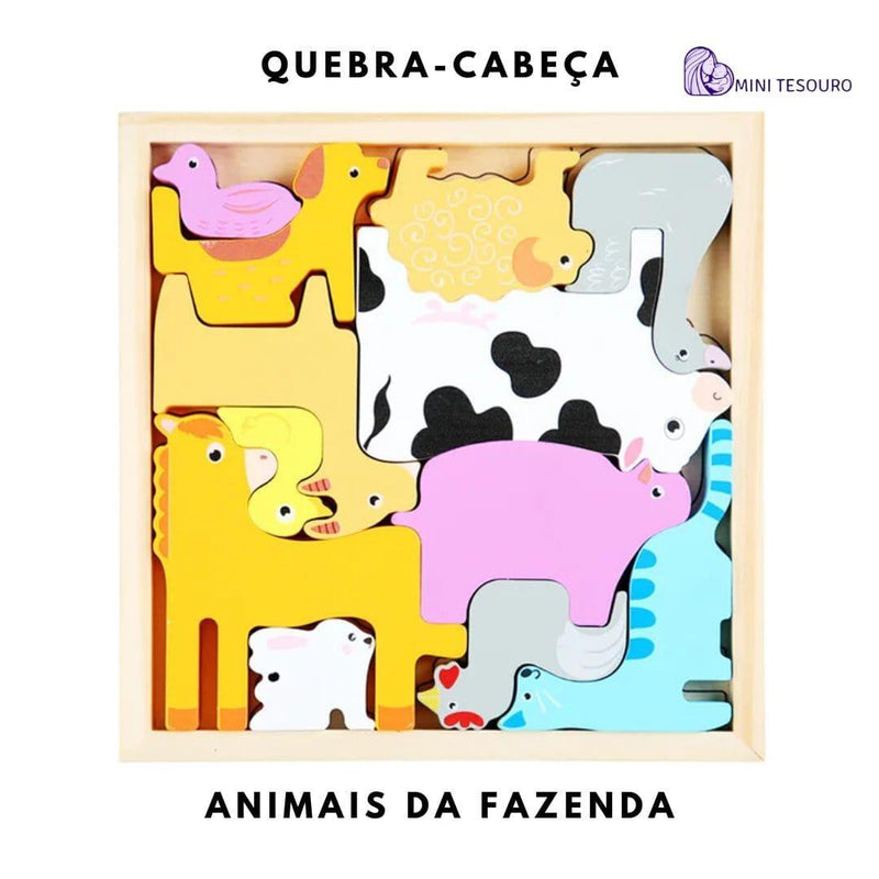 Quebra-cabeça Montessori | Brinquedos educativos | Tabuleiro de jogo infantil 7d8a6a-f6.myshopify.com