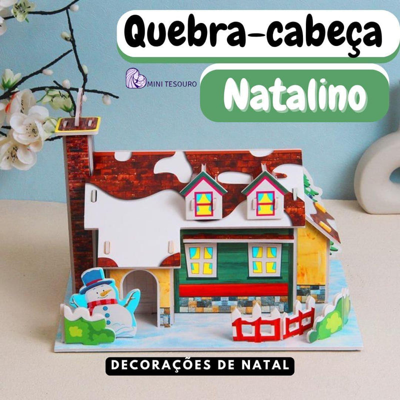 Quebra-cabeças Natalino brinquedo sensorial de montar infantil 7d8a6a-f6.myshopify.com